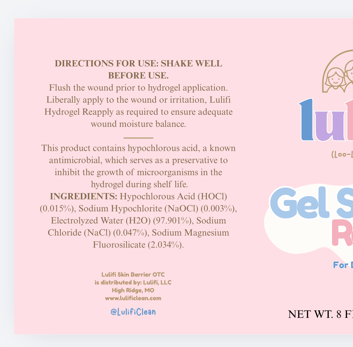 Gel Repair: Gentle Skin Repair for Everyday Mishaps 8oz
