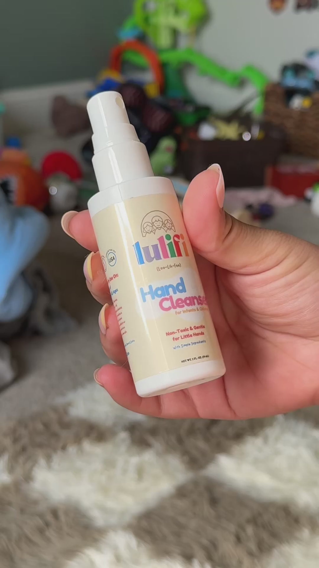 Hand Cleanser for on the Go Adventures 2oz